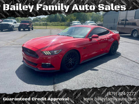 2015 Ford Mustang for sale at Bailey Family Auto Sales in Lincoln AR
