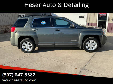 2013 GMC Terrain for sale at Heser Auto & Detailing in Jackson MN