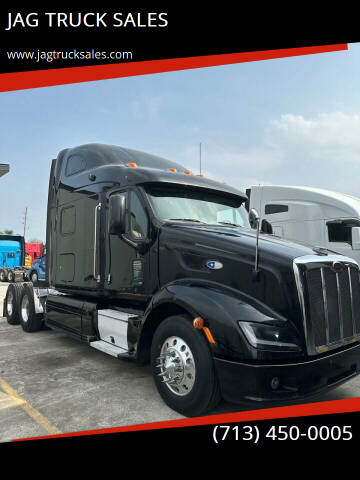 2014 Peterbilt 587 for sale at JAG TRUCK SALES in Houston TX