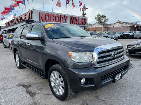 2014 Toyota Sequoia for sale at Giant Auto Mart in Houston TX