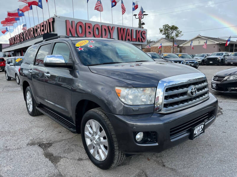 2014 Toyota Sequoia for sale at Giant Auto Mart in Houston TX