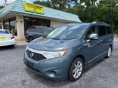 2012 Nissan Quest for sale at Diana Rico LLC in Dalton GA
