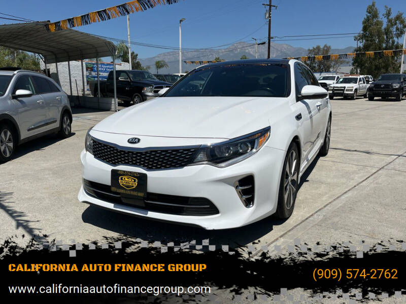 2016 Kia Optima for sale at CALIFORNIA AUTO FINANCE GROUP in Fontana CA