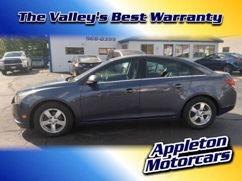 2013 Chevrolet Cruze for sale at Appleton Motorcars Sales & Service in Appleton WI