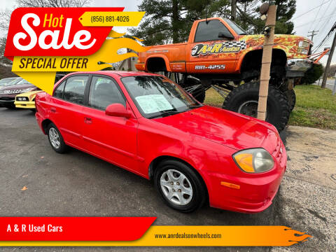 2003 Hyundai Accent for sale at A & R Used Cars in Clayton NJ