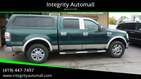 2007 Ford F-150 for sale at Integrity Automall in Tiffin OH