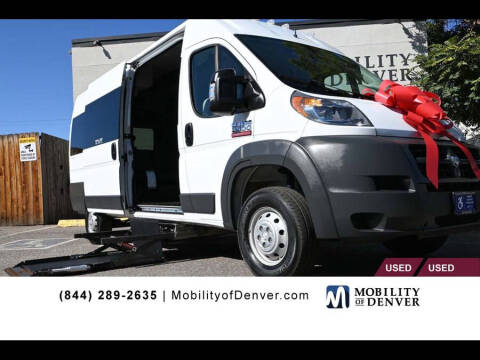 2018 RAM ProMaster for sale at CO Fleet & Mobility in Denver CO