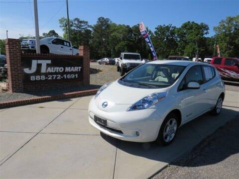 2012 Nissan LEAF for sale at J T Auto Group in Sanford NC