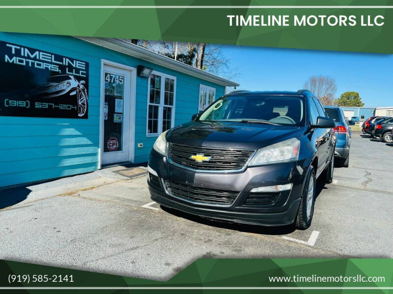 2015 Chevrolet Traverse for sale at Timeline Motors LLC in Clayton NC