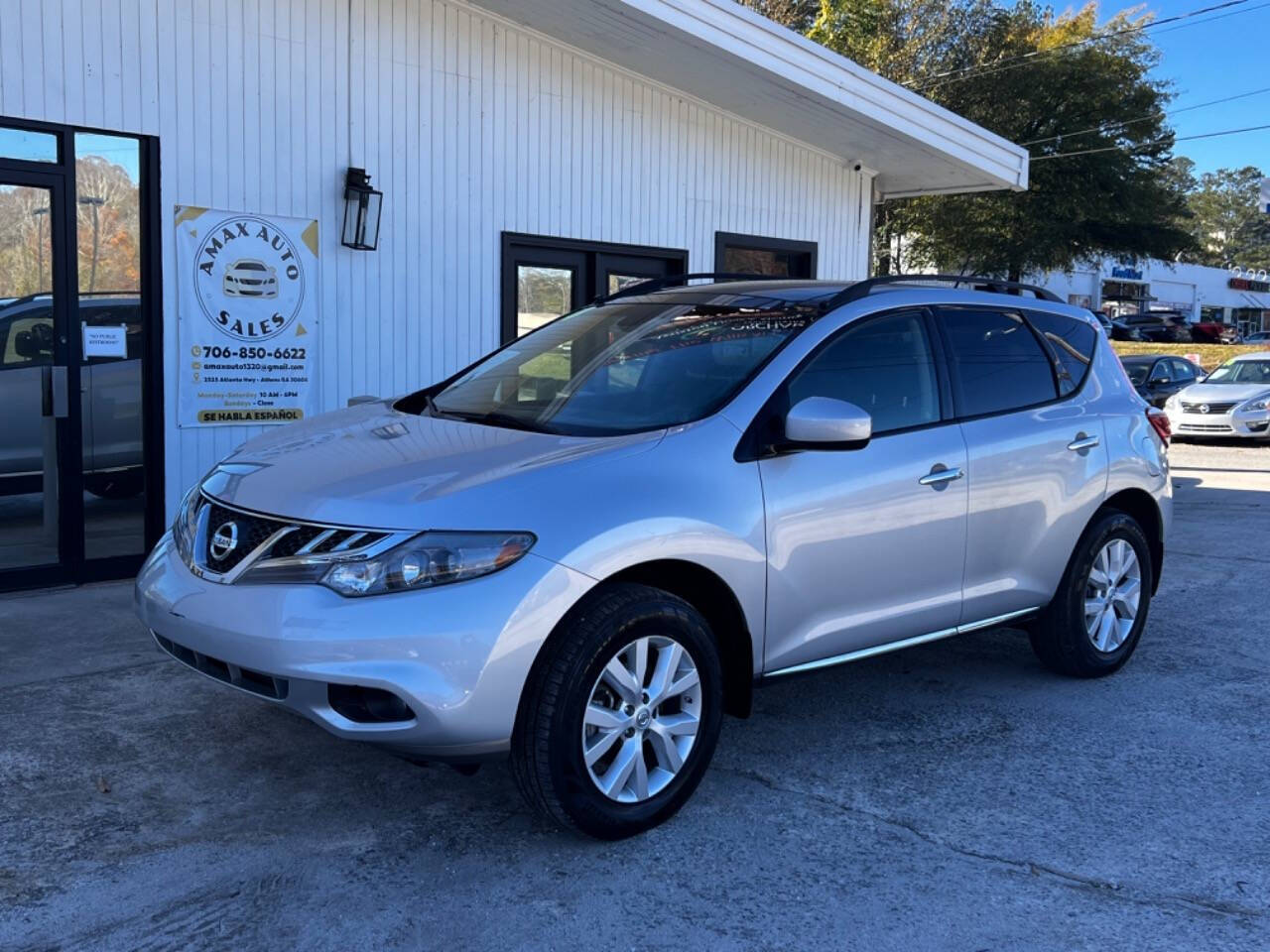 2014 Nissan Murano for sale at AMAX AUTO in ATHENS, GA