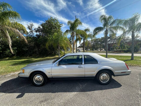 1986 Lincoln Mark VII for sale at DESIGN MOTORWERKS in Port Saint Lucie FL