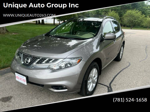 2012 Nissan Murano for sale at Unique Auto Group Inc in Whitman MA