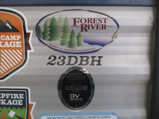 2021 SOLD SOLD Forest River Grey Wolf Limited 23DBH