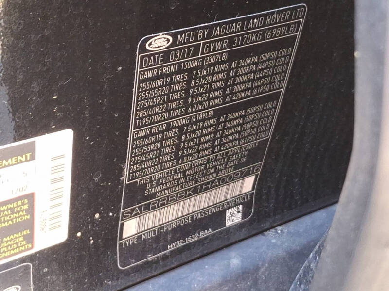 2017 Land Rover Discovery HSE Td6