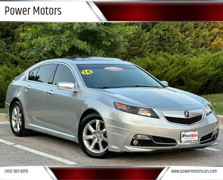 2014 Acura TL for sale at Power Motors in Halethorpe MD