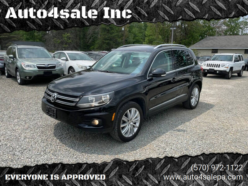 2013 Volkswagen Tiguan for sale at Auto4sale Inc in Mount Pocono PA
