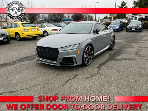2018 Audi TT RS for sale at Auto 206, Inc. in Kent WA
