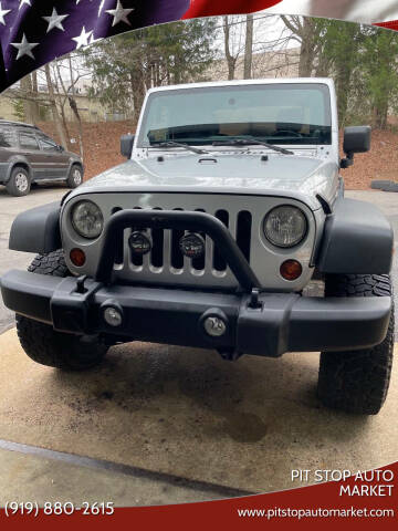 2012 Jeep Wrangler for sale at Pit Stop Auto Market in Cary NC