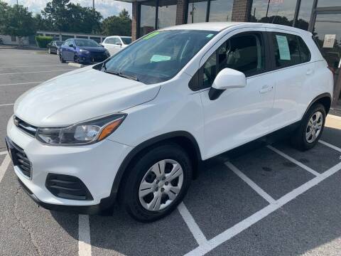 2017 Chevrolet Trax for sale at DRIVEhereNOW.com in Greenville NC