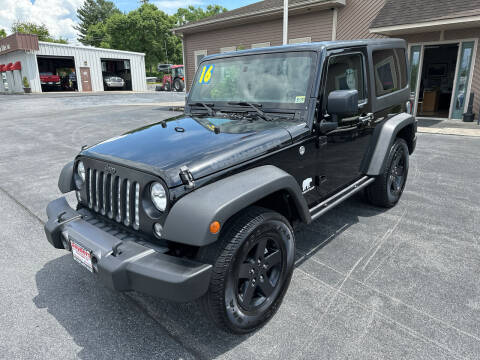 2016 Jeep Wrangler Black Bear
