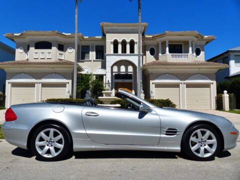 2003 Mercedes-Benz SL-Class for sale at Exceed Auto Brokers in Lighthouse Point FL