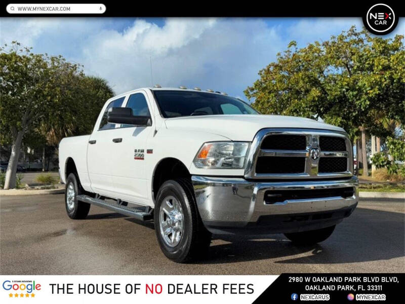 2018 RAM 2500 for sale at NexCar in Oakland Park FL