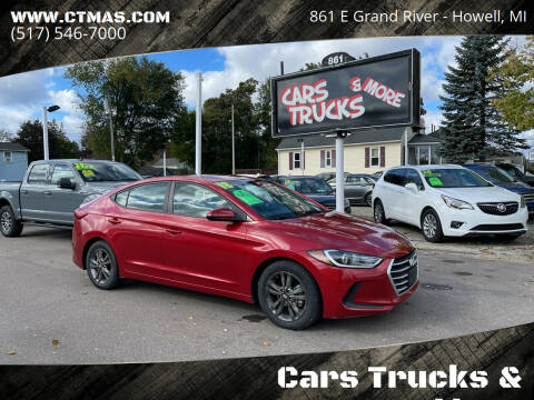 2018 Hyundai Elantra for sale at Cars Trucks & More in Howell MI
