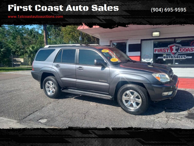 2005 Toyota 4Runner for sale at First Coast Auto Sales in Jacksonville FL