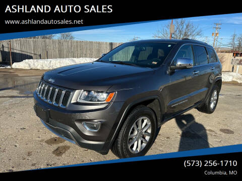2014 Jeep Grand Cherokee for sale at ASHLAND AUTO SALES in Columbia MO