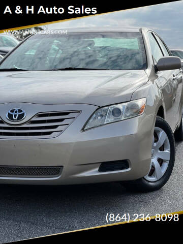 2007 Toyota Camry for sale at A & H Auto Sales in Greenville SC