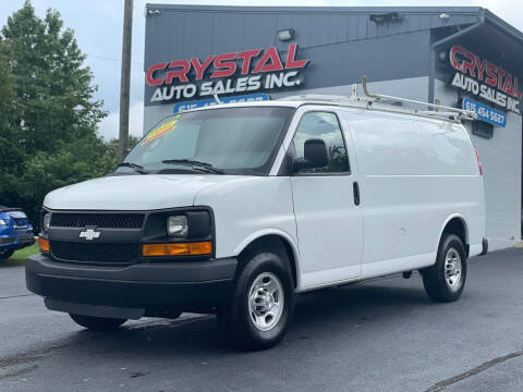 2016 Chevrolet Express Cargo for sale at Crystal Auto Sales Inc in Nashville TN