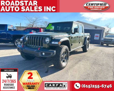 2021 Jeep Gladiator for sale at Roadstar Auto Sales Inc in Nashville TN