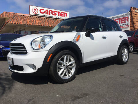 2012 MINI Cooper Countryman for sale at CARSTER in Huntington Beach CA