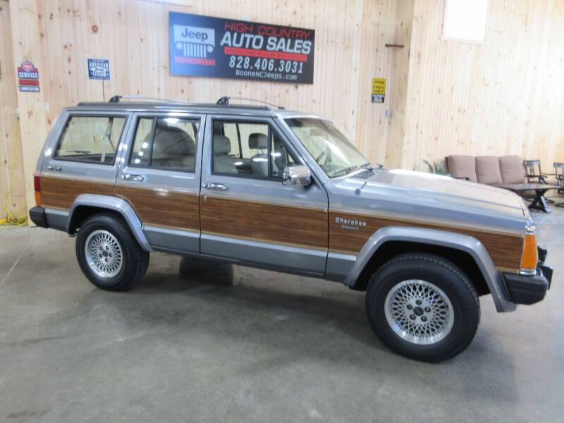 1991 Jeep Cherokee for sale at Boone NC Jeeps-High Country Auto Sales in Boone NC