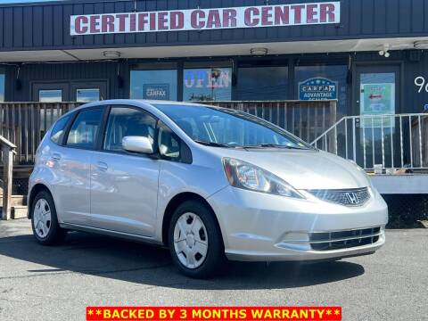 2013 Honda Fit for sale at CERTIFIED CAR CENTER in Fairfax VA