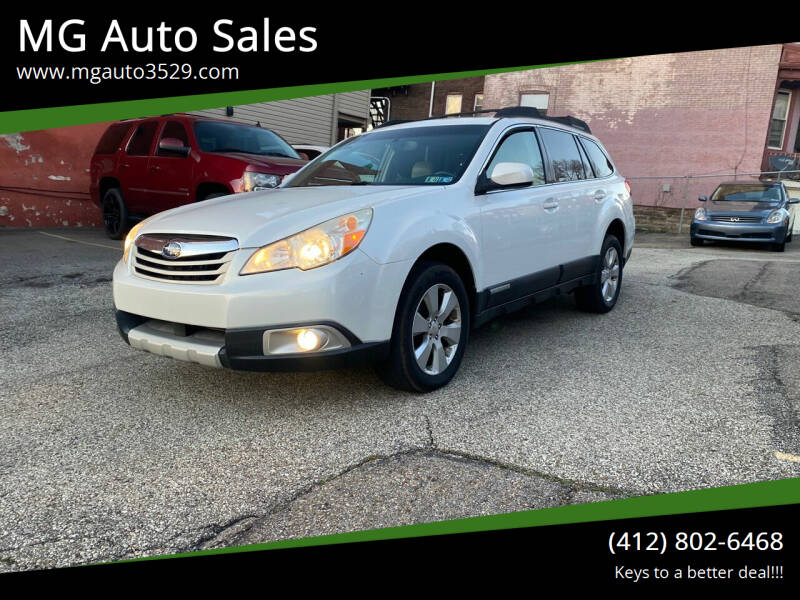 2011 Subaru Outback for sale at MG Auto Sales in Pittsburgh PA