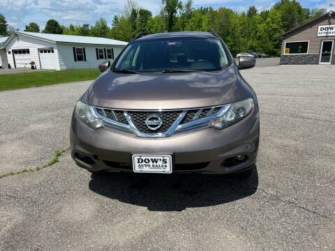 2014 Nissan Murano for sale at DOW'S AUTO SALES in Palmyra ME