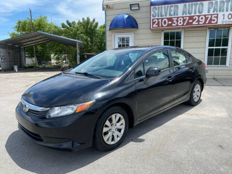 2012 Honda Civic for sale at Silver Auto Partners in San Antonio TX