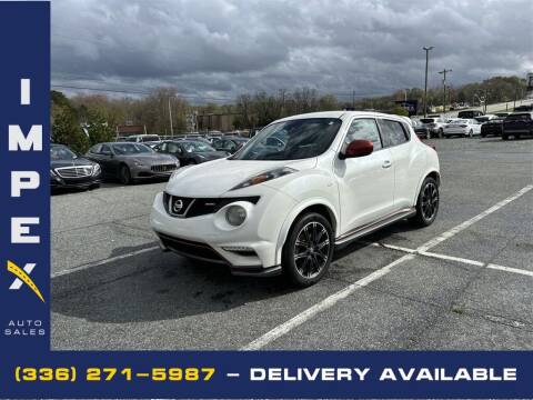 2014 Nissan JUKE for sale at Impex Auto Sales in Greensboro NC