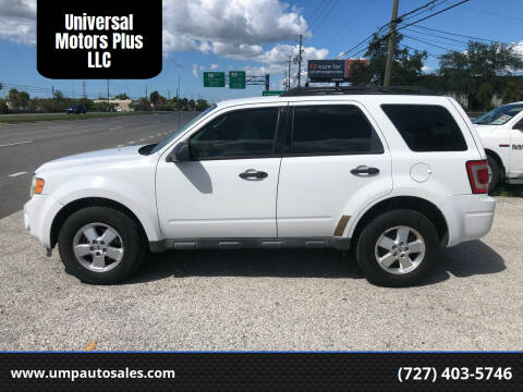 2012 Ford Escape for sale at Universal Motors Plus LLC in Largo FL