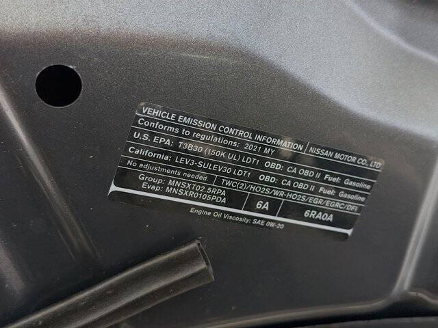 2021 Nissan Rogue SV