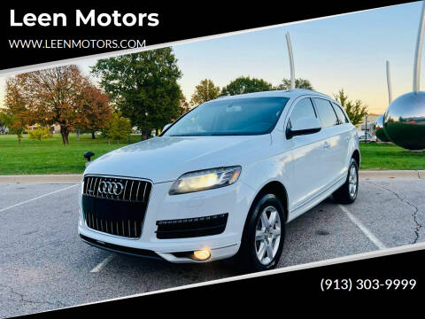 2015 Audi Q7 for sale at Leen Motors in Merriam KS