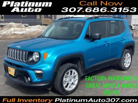 2022 Jeep Renegade for sale at Platinum Auto in Gillette WY