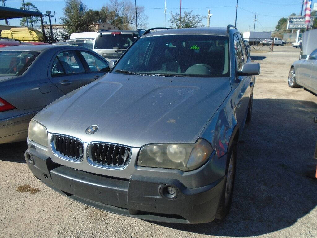 Gray 2004 BMW X3 2.5i AWD 2.5i 4dr SUV 2