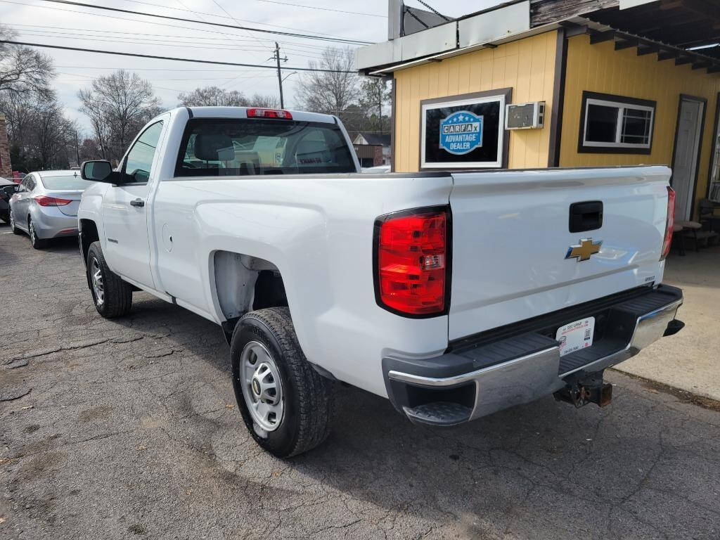 2015 Chevrolet Silverado 2500HD for sale at DAGO'S AUTO SALES LLC in Dalton, GA