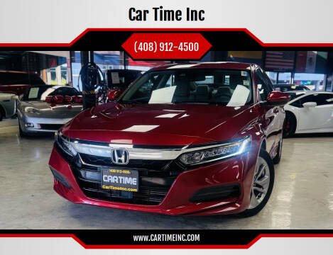 2018 Honda Accord for sale at Car Time Inc in San Jose CA