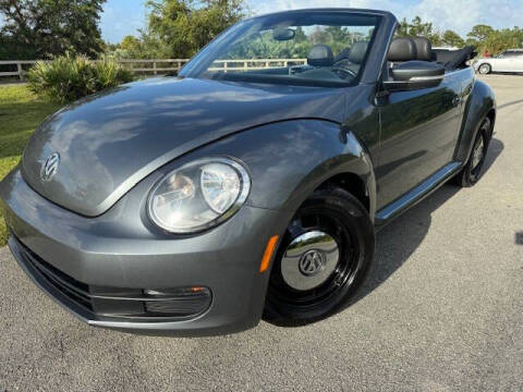 2013 Volkswagen Beetle Convertible for sale at Deerfield Automall in Deerfield Beach FL