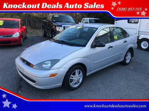 2004 Ford Focus for sale at Knockout Deals Auto Sales in West Bridgewater MA