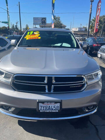 2017 Dodge Durango for sale at Rey's Auto Sales in Stockton CA