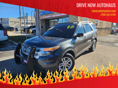 2015 Ford Explorer for sale at Drive Now Autohaus in Cicero IL